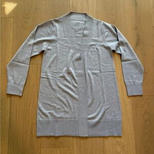 Woolx Macie Must Light Gray Women's Cardigan 100% Merino Wool NEW